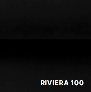 Welur Gładki Riviera 100 Czarny