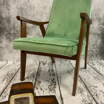 Zielony Fotel PRL