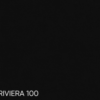 Welur Gładki Riviera 100 Czarny