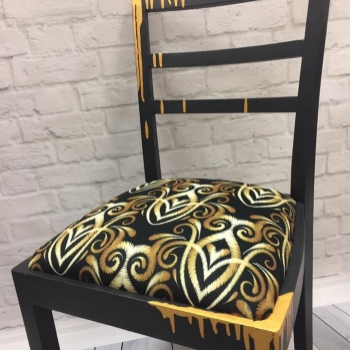 Krzesło Art Deco stylizowane